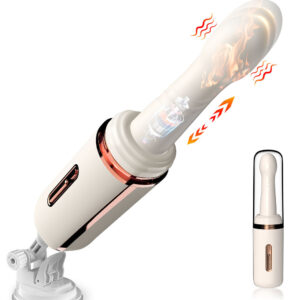 Automatic Thrusting Dildo for Women with Heating & Suction