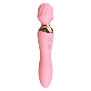 Variable Frequency Heating Vibration Double-headed Silicone Women's Toy