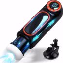 Male Automatic Telescopic Sucking Heating Vagina Masturbation Cup