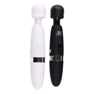 Patting Wand Vibrator with Free Gift Attachment – Rechargeable Frosted Silicone Clitoral Massager, Handheld Personal Body Wand Sex Toy for Women