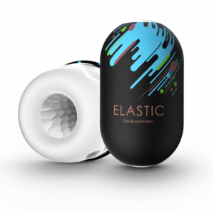 Elastic Soft Silicone Masturbation Egg for Men – Stretchy Textured Pocket Stroker