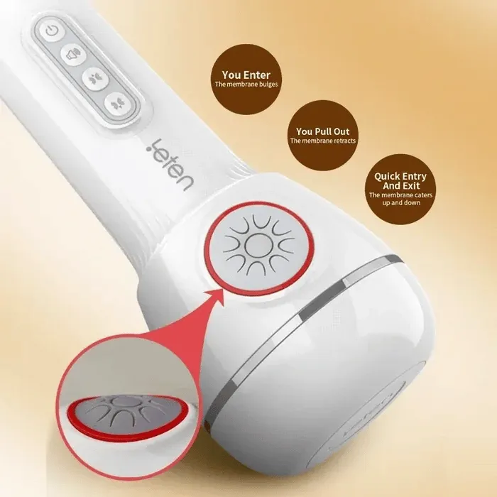 Leten Generation 4 Sucking and Vibration Masturbation Cup - Image 14