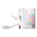 Patting Wand Vibrator with Free Gift Attachment – Rechargeable Frosted Silicone Clitoral Massager, Handheld Personal Body Wand Sex Toy for Women