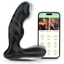 Remote-Control Dual-Vibration Plug With Prostate Stimulation