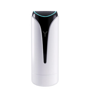 App-Controlled Male Masturbator Cup with Board Game Mode – 9 Frequency Vibration Y-Shaped Air Vent, Silent Blue Crystal Pocket Pussy Stroker
