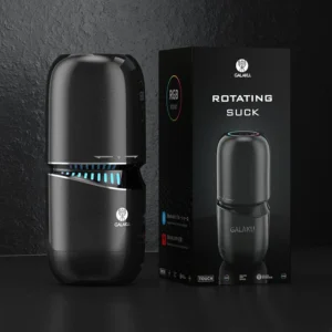 Galaku - Little Cannon Rotating Suck Vibrating App-Controlled Masturbator
